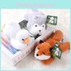 Fox Penguin Cute Panda Turtle Rabbit Animal Lying Plush Doll For Room Decoration