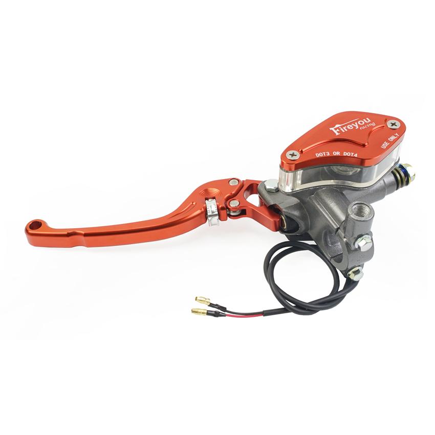Lever Adjustable Handle Hydraulic Clutch Brake Pump Master Cylinder Motorcycle Racing Universal For Yamaha Kawasaki Brake