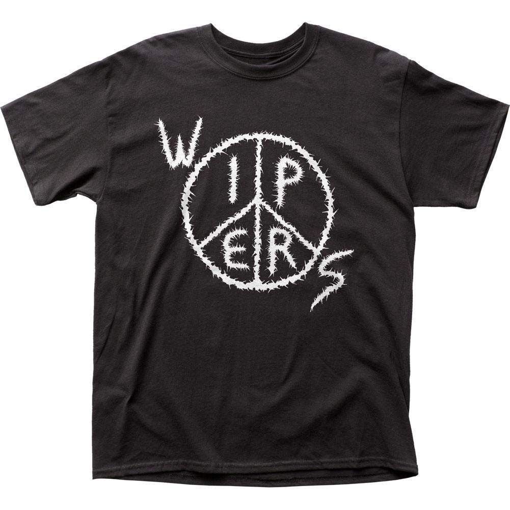 Wipers Logo Mens T Shirt Music Classic Concert Rock Band Tee New Black