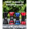 MUQZI Ceramic Bottom Bracket BB68 BB73 Thread BB86 BB90 BB92 Press Fit Bike Bottom Bracket For 22 24mm Crankset