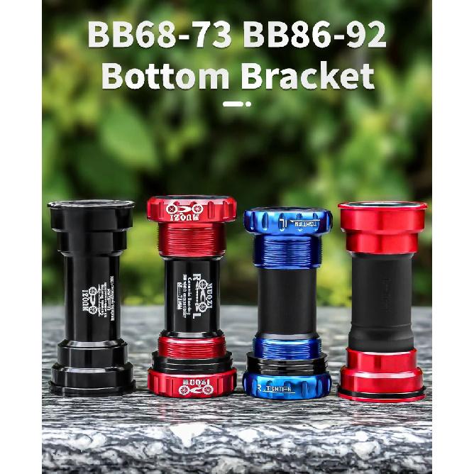 MUQZI Ceramic Bottom Bracket BB68 BB73 Thread BB86 BB90 BB92 Press Fit Bike Bottom Bracket For 22 24mm Crankset