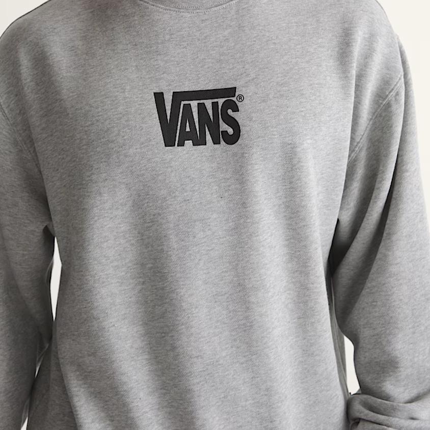 Vans Удобная Мягкая Флисовая Толстовка с Круглым Вырезом Мужские Топы VN000STS02F