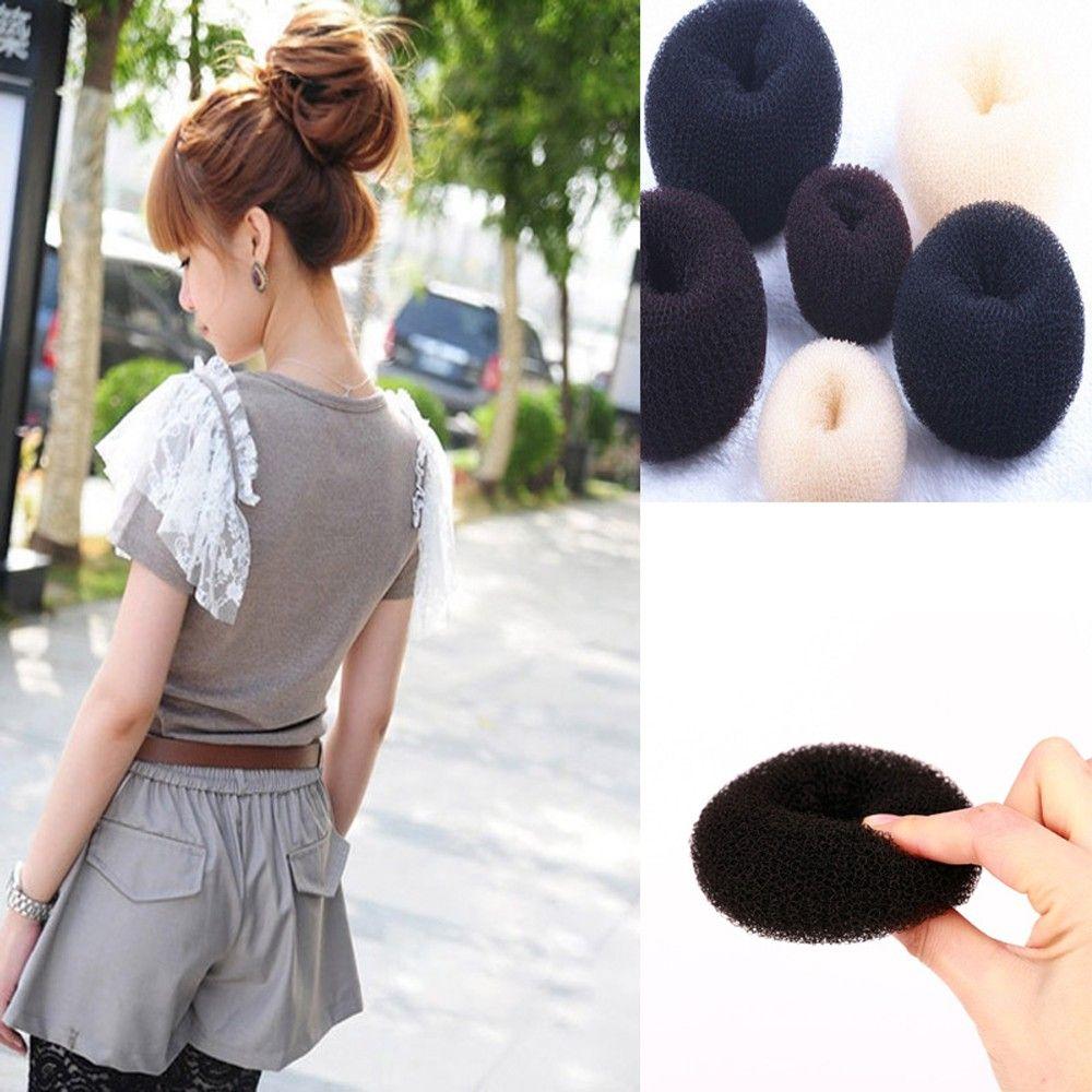 Tools Women's Fashion Hair Styler Hair Ring Bun Shape Foam Sponge Hair Accessories Donuts Style