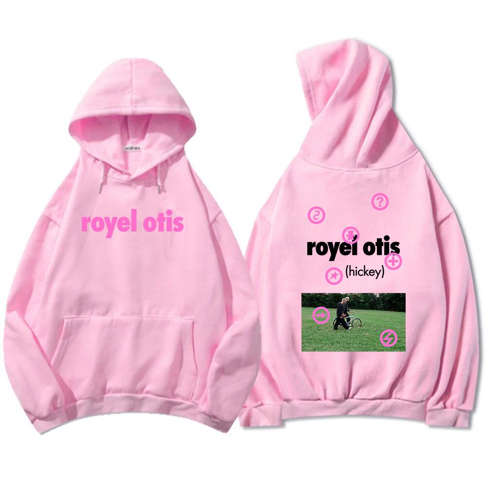 Худи Royel Otis Hickey с длинным рукавом, осенние мужские свитшоты, модные худи с капюшоном и графическим принтом, повседневные флисовые мужские худи