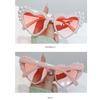 UV400 Protection Cat Eye Eyewear Pearl Frame Heart-shaped Goggle  Outdoor Activities