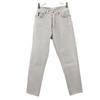 Made In Italy Tapered Denim Pants W28 Gray Jeans Women Used