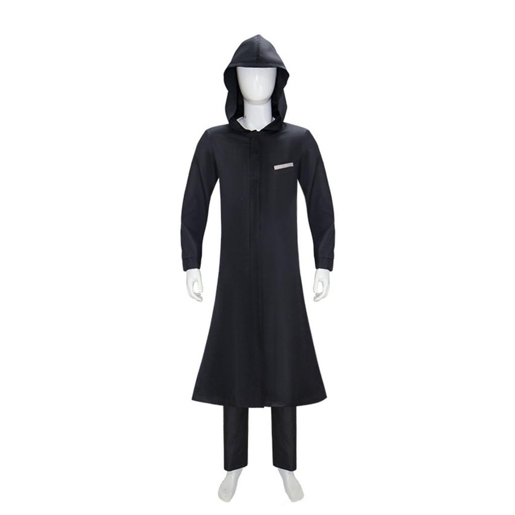 Косплей Костюм для ролевой игры Костюм-тройка с капюшоном Ветровка с короткими рукавами Футболка Брюки