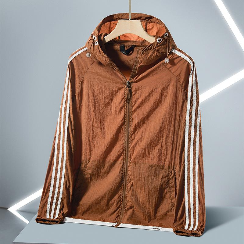 Солнцезащитная одежда для мужчин и женщин, спорт на открытом воздухе, защита от ультрафиолета, ультратонкая дышащая солнцезащитная одежда, короткая куртка