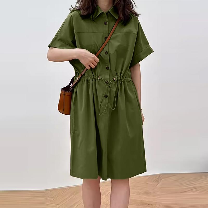 ZANZEA Женские классические комбинезоны с коротким рукавом и свободного кроя