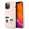 Etui do iPhone 13 Pro Karl Lagerfeld MagSafe Jasnoróżowe