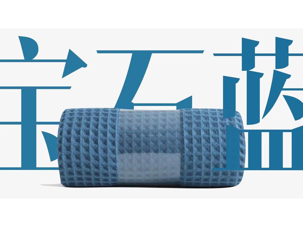 Вафельное банное полотенце из гребенного хлопка класса А: Мягкая, увеличенная шаль из чистого хлопка с сотами для взрослых (90х180 см)