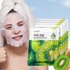 5 шт. Осветляющая увлажняющая маска с киви для сияющей кожи Питательная тканевая маска для лица с формулой, обогащенной антиоксидантами