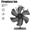 Hot Sell 6 Blades Stove Fan Heat Powered Fireplace Fan Log Wood Burner Eco-fan Quiet Fan Home Winter Warm Heat Distribution