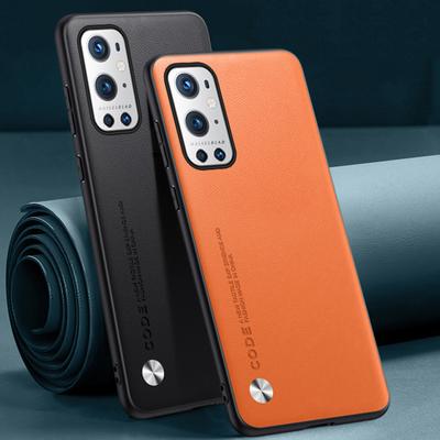Роскошный чехол из искусственной кожи для OnePlus 9 Pro 5G 9Pro, задняя крышка, матовый силиконовый противоударный защитный чехол для телефона OnePlus9 Pro