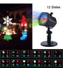 Christmas Projection Lamp LED Projection Lamp Outdoor Garden Lawn Stage Lights Waterproof Decor