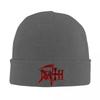 New Death Band Knitted Hat Womens Unisexs Beanie Winter Hats Metal Band Warm Cap