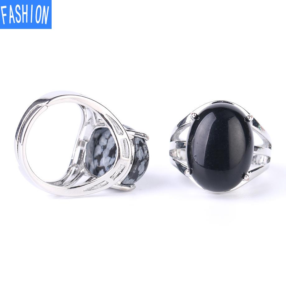 Женские кольца с натуральными кристаллами