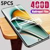 5 шт. Передняя гидрогелевая пленка для Realme 15 15T 14 14T 14x 13 12 12+ 11X 9 8 7 6 GT C75x C63 C65s C67 C65 C61 C55 C53 Note 60 60x 50 Pro+ Plus 4G 5G 2025