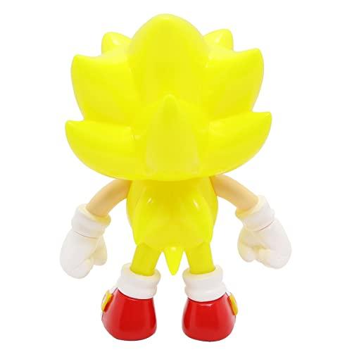 SOFVIPS Супер Соник мягкая виниловая окрашенная готовая фигурка