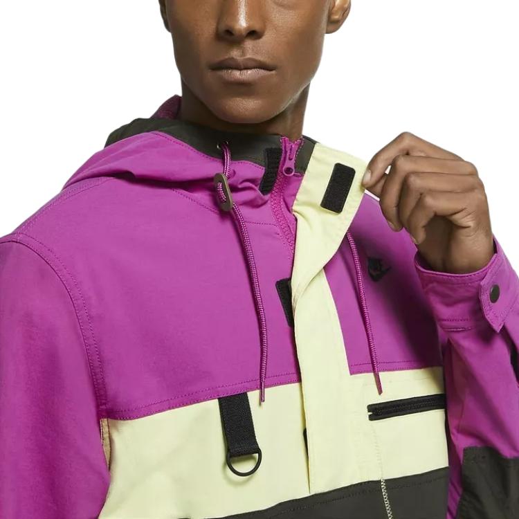 Nike Куртки Мужские Разноцветные С капюшоном Умеренные Другое CU4220-564