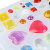 Crystal Silicone Pendant Jewelry Mold Resin Epoxy Casting Mould Craft Tool