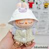 For 17cm Labubu Doll Clothes Fashion Clothes Hoodies Doll Clothes Color Match Hoodies Dolls Accessories Cute Decoration Little Cloths