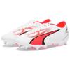 Puma Ultra Play Mxsg Мягкие Удобные Футбольные Бутсы Мужские Футбольные Бутсы Бело-Красные 107525-01