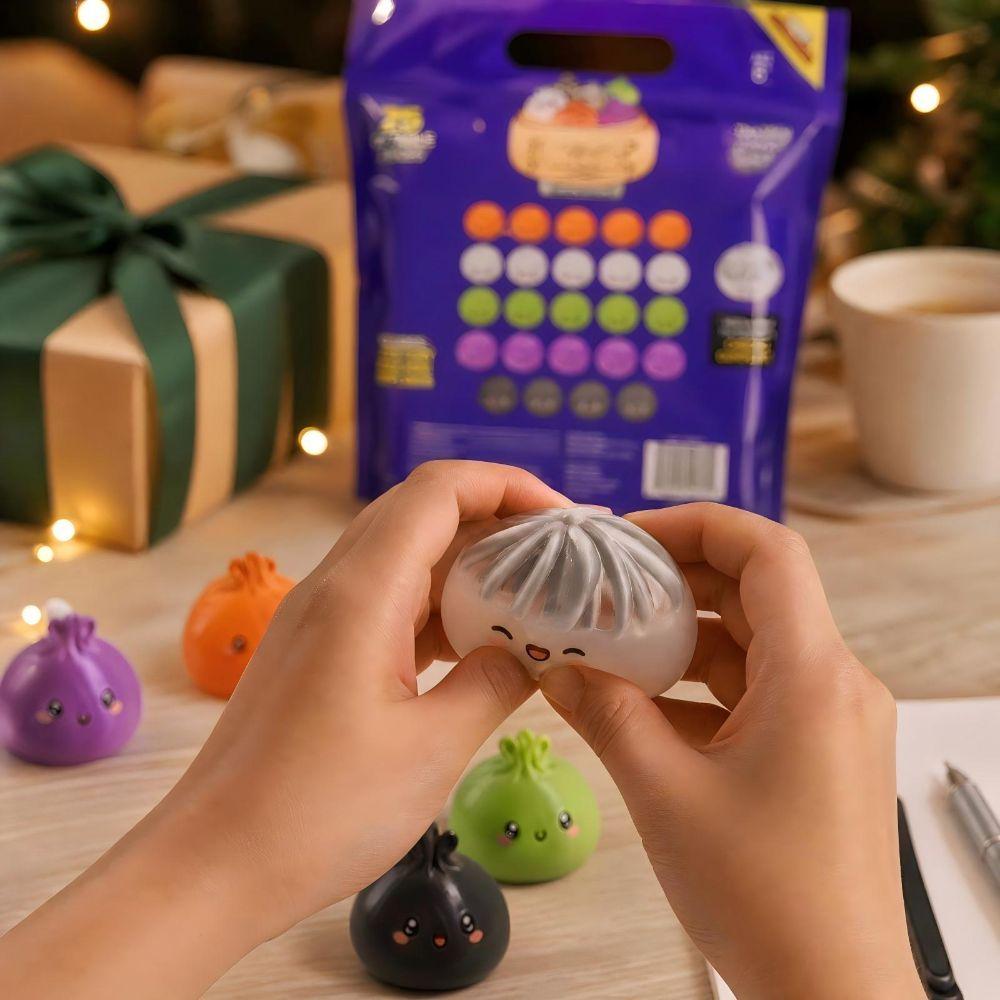 Halloween Mini Dumplings Squishy Soft Cute Fidget Sensory Toy Squishy Crystal Bun Party Favors