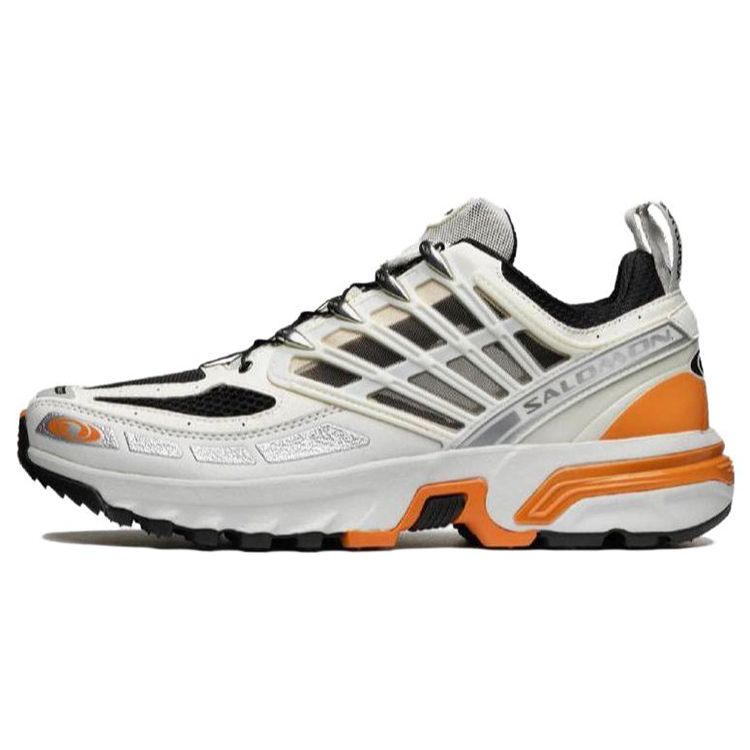 SALOMON Acs Pro Ткань Резина Кожа Круглый Носок На Шнуровке Дышащие Низкие Открытые Функциональные Туфли Мужские Туфли Ваниль 472988