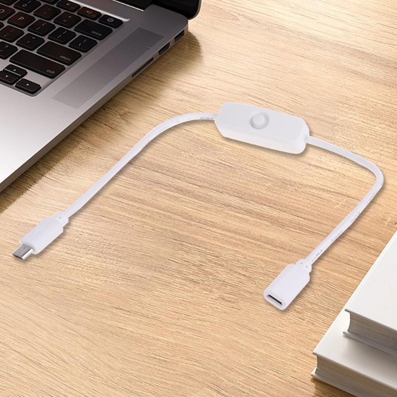 Удлинитель Micro USB с выключателем 501 для и других устройств с питанием от Micro USB