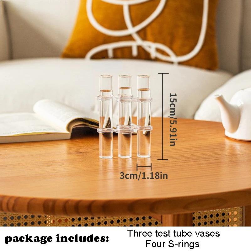 Ваза на петлях, ваза для водных растений, ваза для цветов, прозрачная стеклянная пробирка, подвесной держатель для цветов для домашнего декора