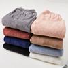 New Autumn/Winter Coral Fleece Warm Heart Pants - Women's Thicker Loose-Fit Casual Sleepwear.