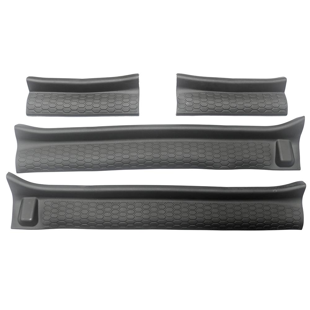 Накладка на дверную пластину для Jeep Wrangler JL Gladiator JT 2018-2022, защитные накладки на пороги, 4-дверный автомобиль