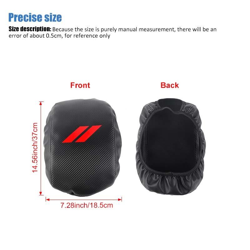 Leather Armrest Protective Cover Anti-Scratch Pad Cover For Dodge Charger 2011 Up For 300C 2011 Up Car Interior Accessories