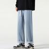 Мужские джинсы с широкими штанинами 2024 Y2K Мешковатые свободные джинсовые брюки Уличные брюки в стиле хип-хоп Винтажные джоггеры Спортивные брюки Джинсы на шнурке для мужчин Спортивные штаны