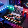 Custom Name Personalized Michael Jackson Pattern Mousepad, Laptop PC Desk Mat, Decorative Desk Mat for Home Keyboard Pad Gift