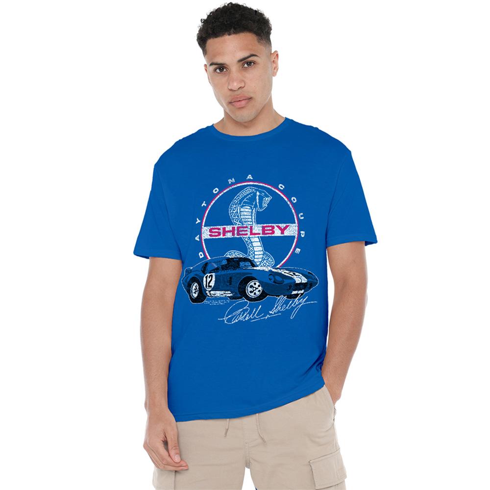 Унисекс футболка для взрослых с логотипом Carroll Shelby Daytona Coupe