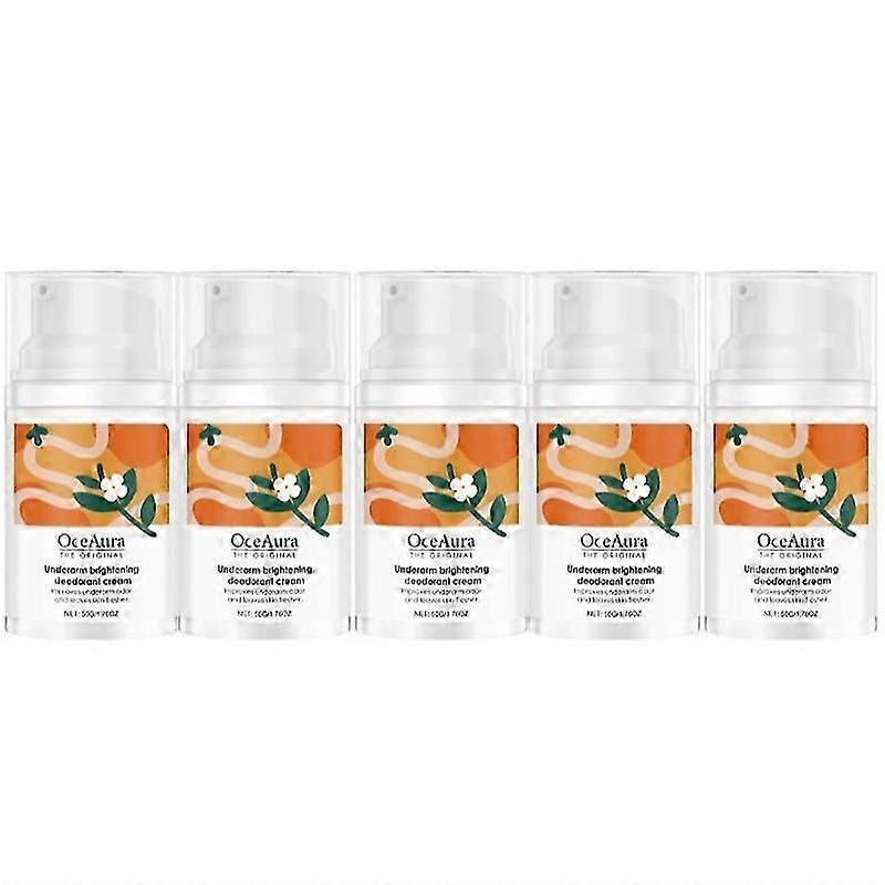 1-5x The Original Underarm Brightening Deodorant Cream for Dark Underarms Treatment, Body Odor Eliminator for Women & Men, Ingrown Hair Treatment