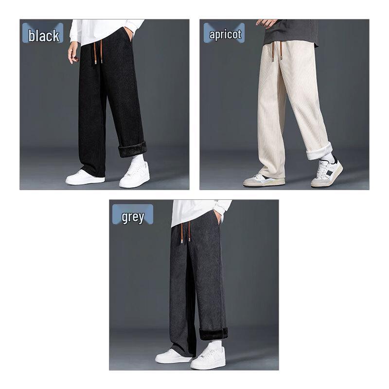 Jeanswest Men's Winter Straight-Leg Casual Pants