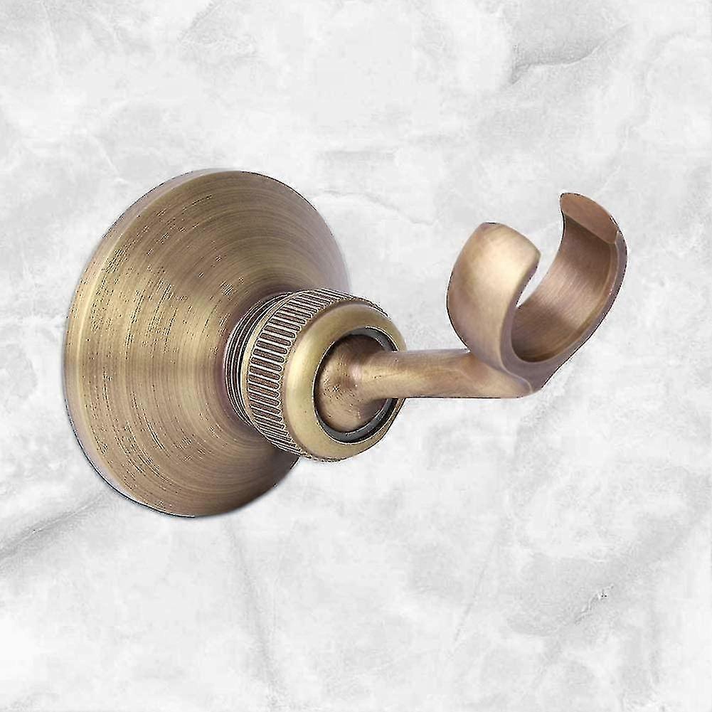 Brass Adjustable Shower Head Holder Heavy Duty Electroplating Shower Head Holder Stylish Shower Head Holder For Home Bathroom Accessory - RIpj