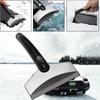 Car Snow Removal Shovel Ice Scraper Stainless Steel Windshield Ice Breaker Window Snow Remover Cleaning Brush Auto Accessories