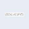 3D хромированный глянцевый черный ABS буквы номер GX400 GX460 GX470 эмблема для багажника автомобиля Lexus логотип значок наклейка