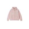 Womens Oversized Hooded Zip-Up Sweatshirt With Embroidered Floral Design Fall Winter 2026 Loose Fit Cotton Blend