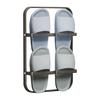 Bathroom Slipper Rack Multi-layer Strong Load-bearing No Punching Required Easy To Install Wall Mount Shoes Slipper Drainage Rack
