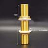 Различные 1/2" 3/4" 1" BSP Резьбовые Латунные Фитинги-Переходники для Подключения к Резервуару для Воды, Фитинги для Отверстий в Резервуаре, Соединители, Адаптеры для Дома и Сада, Сливные Фитинги