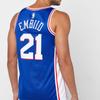 Nike Мужские баскетбольные майки Joel Embiid № 21 Philadelphia 76ers синие CJ7678-498
