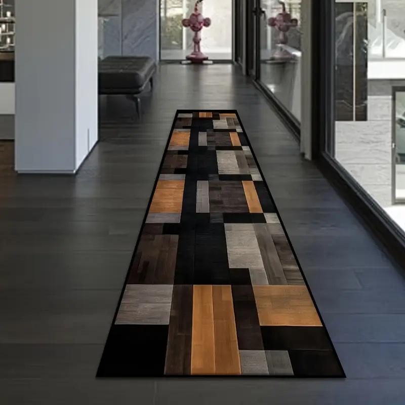 VIKAMA Imitation Cashmere Anti-Slip Carpet - Durable And Stain-Resistant Long-Strip Window Seat Pad For Home Decoration