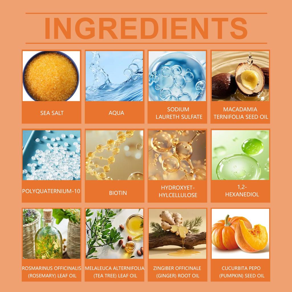 Scalp Scrub , Seed Oil Scalp Exfoliation , Scalp Itching , Remove Dandruff And Promote Hair Growth