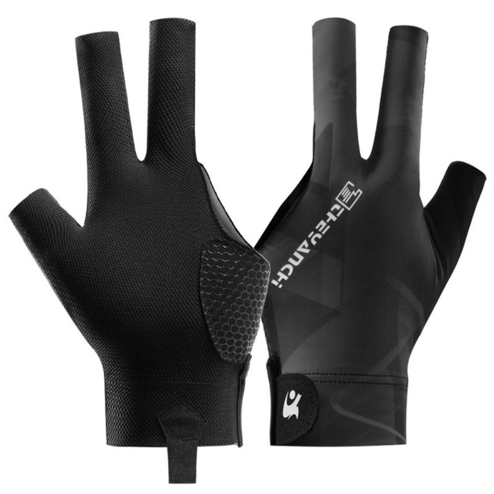 Unisex Snooker Glove Three Finger Billiard Training Gloves  Billiard Training