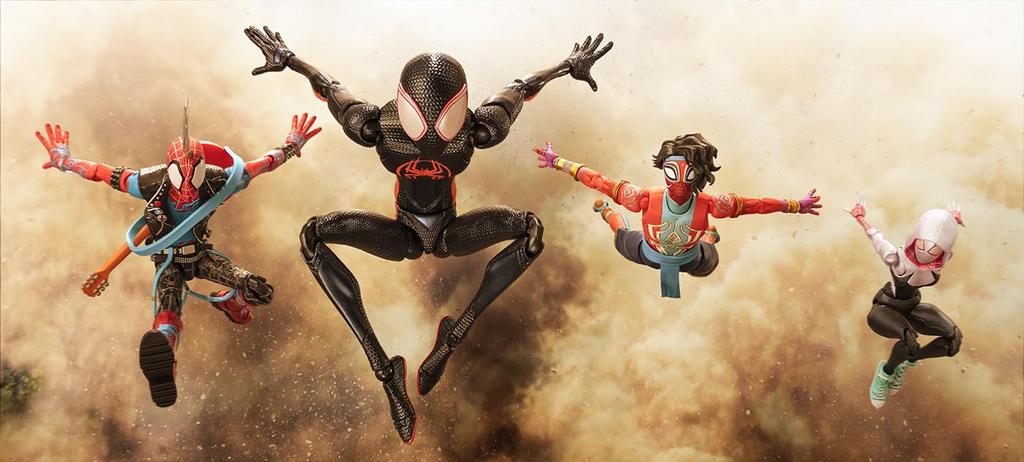 TAMASHII NATIONS Фигурка Bandai Spirits Человек-паук Spider-Verse Человек-паук Индия, SHFiguarts
